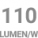 110lm/W